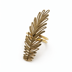 Anillo Pluma Gold ByOut