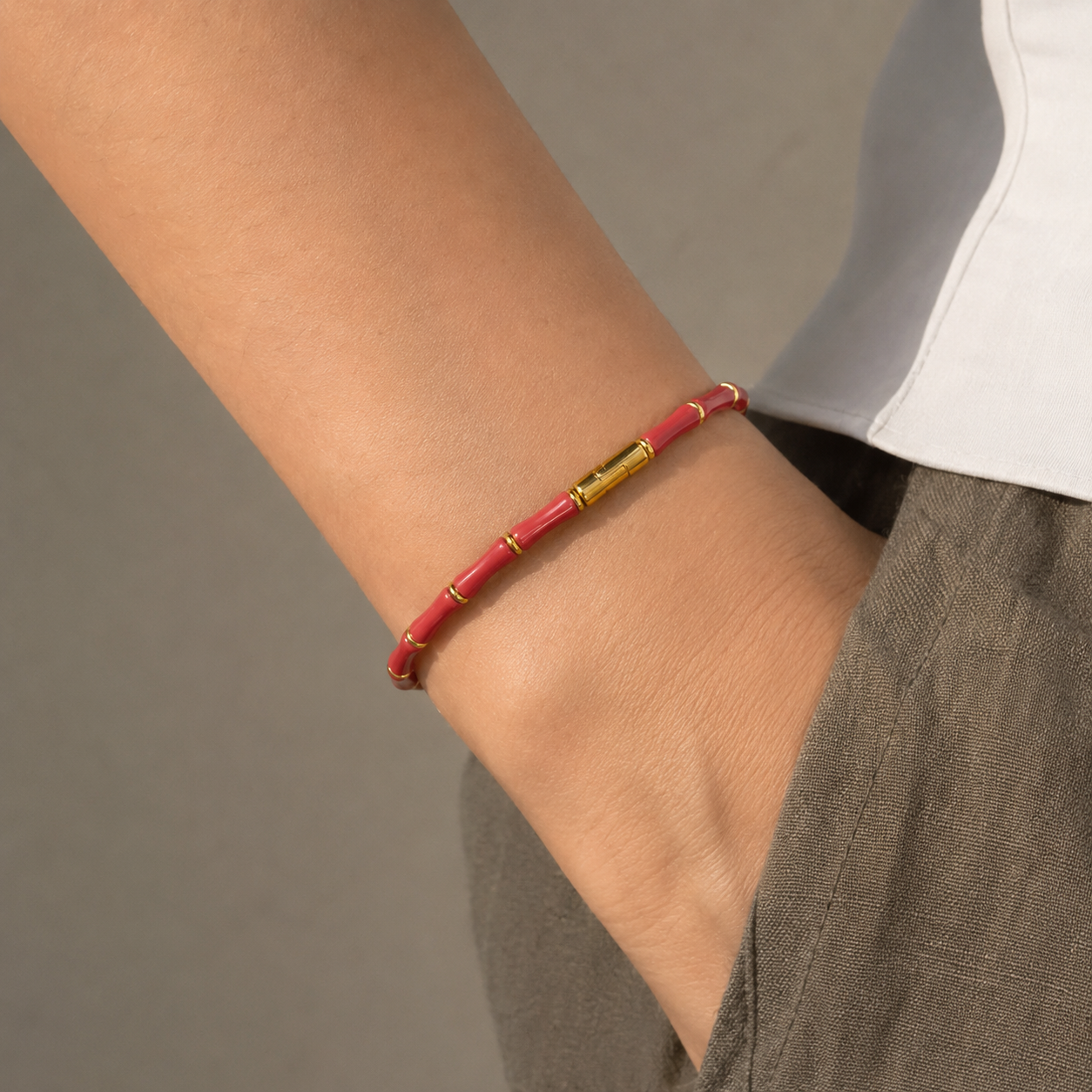Pulsera Bambú Colors