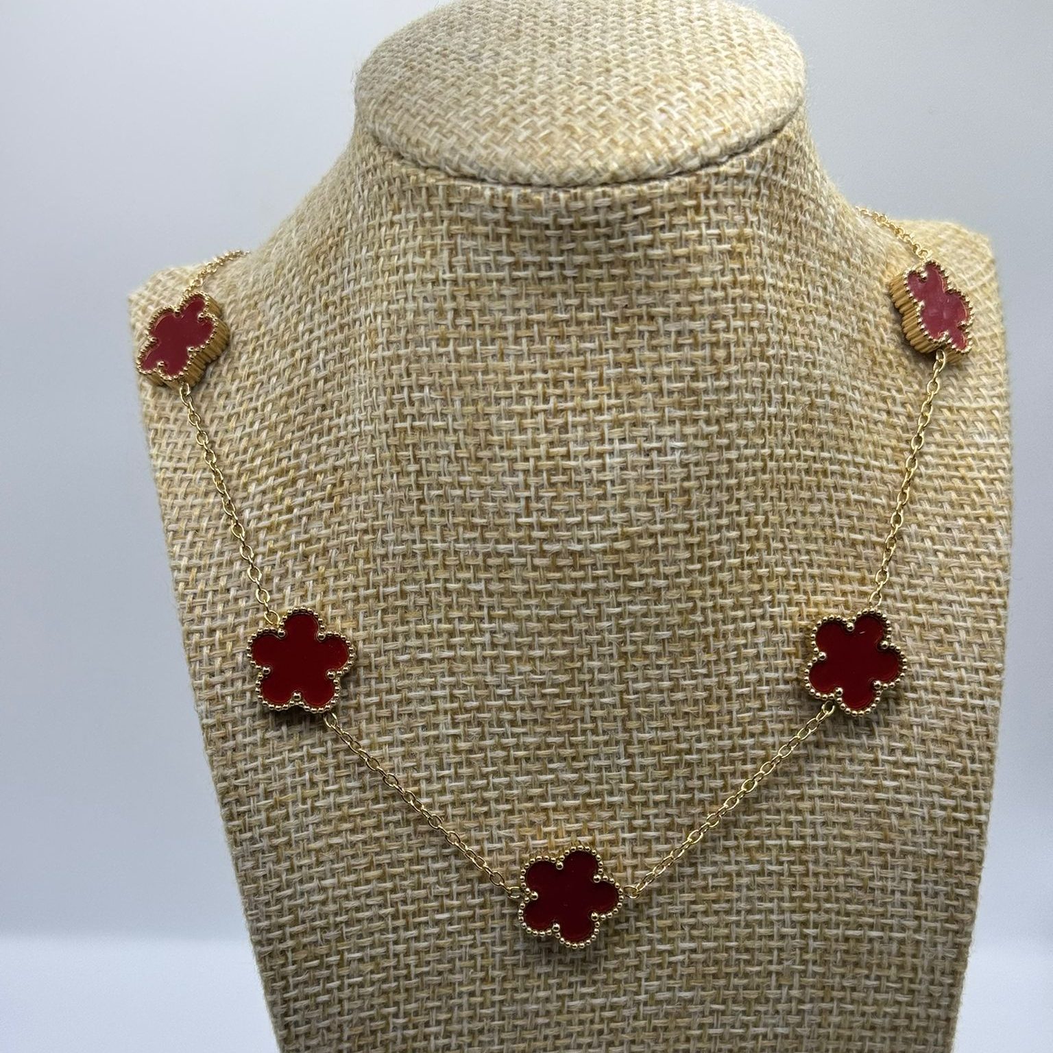 Gargantilla Margaret Roja - Imagen 2