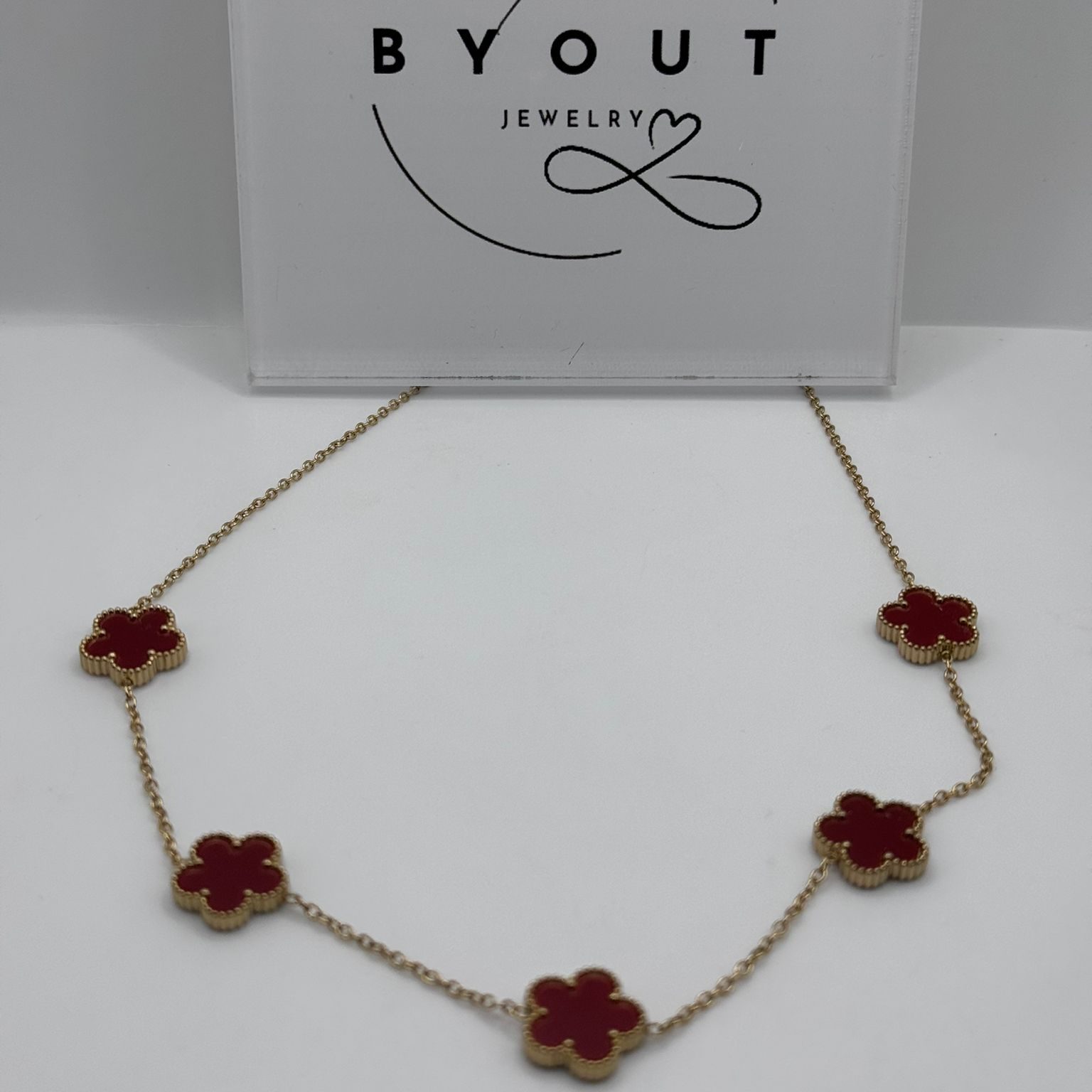 Gargantilla Margaret Roja - Imagen 4