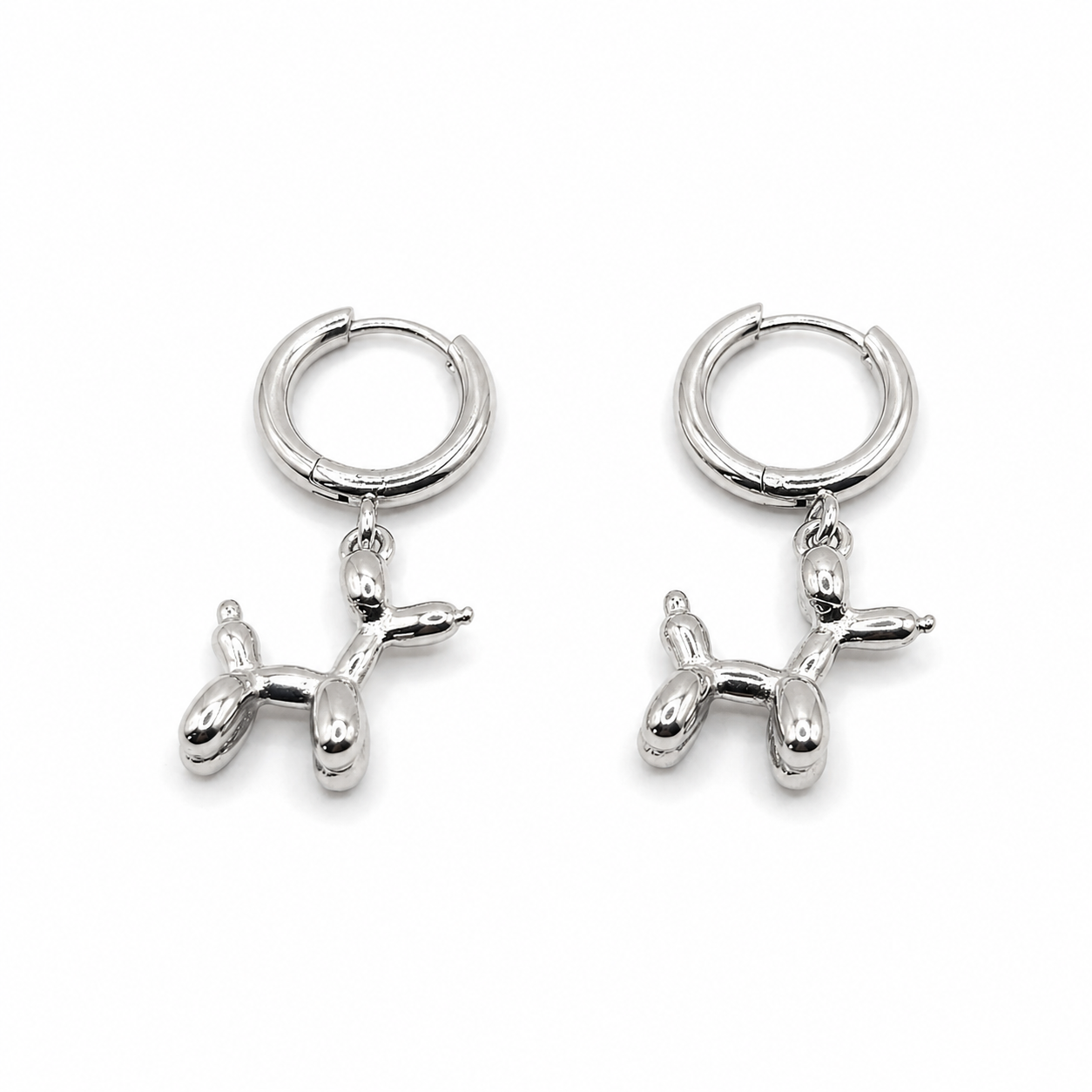 Pendientes Aro Perrito Globo - Imagen 2