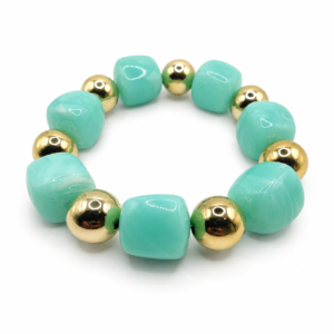 Pulsera Gold Turquoise