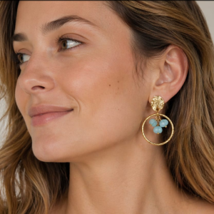 Pendientes Honolulu | Piedras naturales